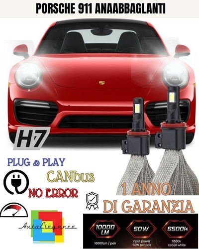 Kit full led porsche 911 - h7,
