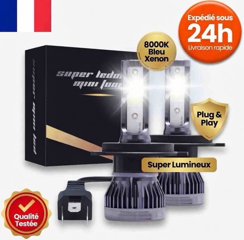 Ampoule led 8000k - led, h7