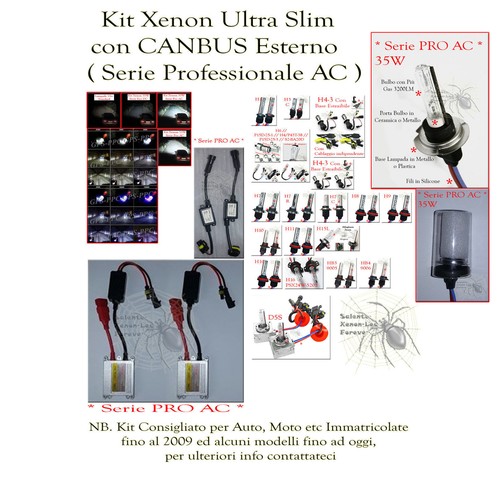 Kit xenon slim - slim, canbus